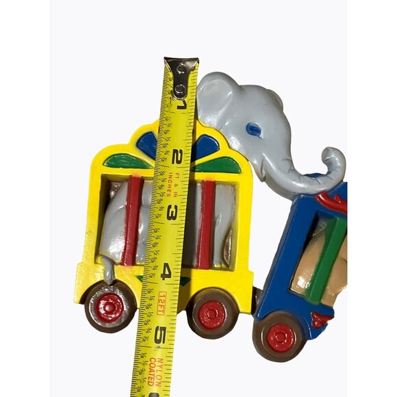 Vintage Burwood Products Circus Train Wall Plaques #3109-1 - Picture 5 of 14